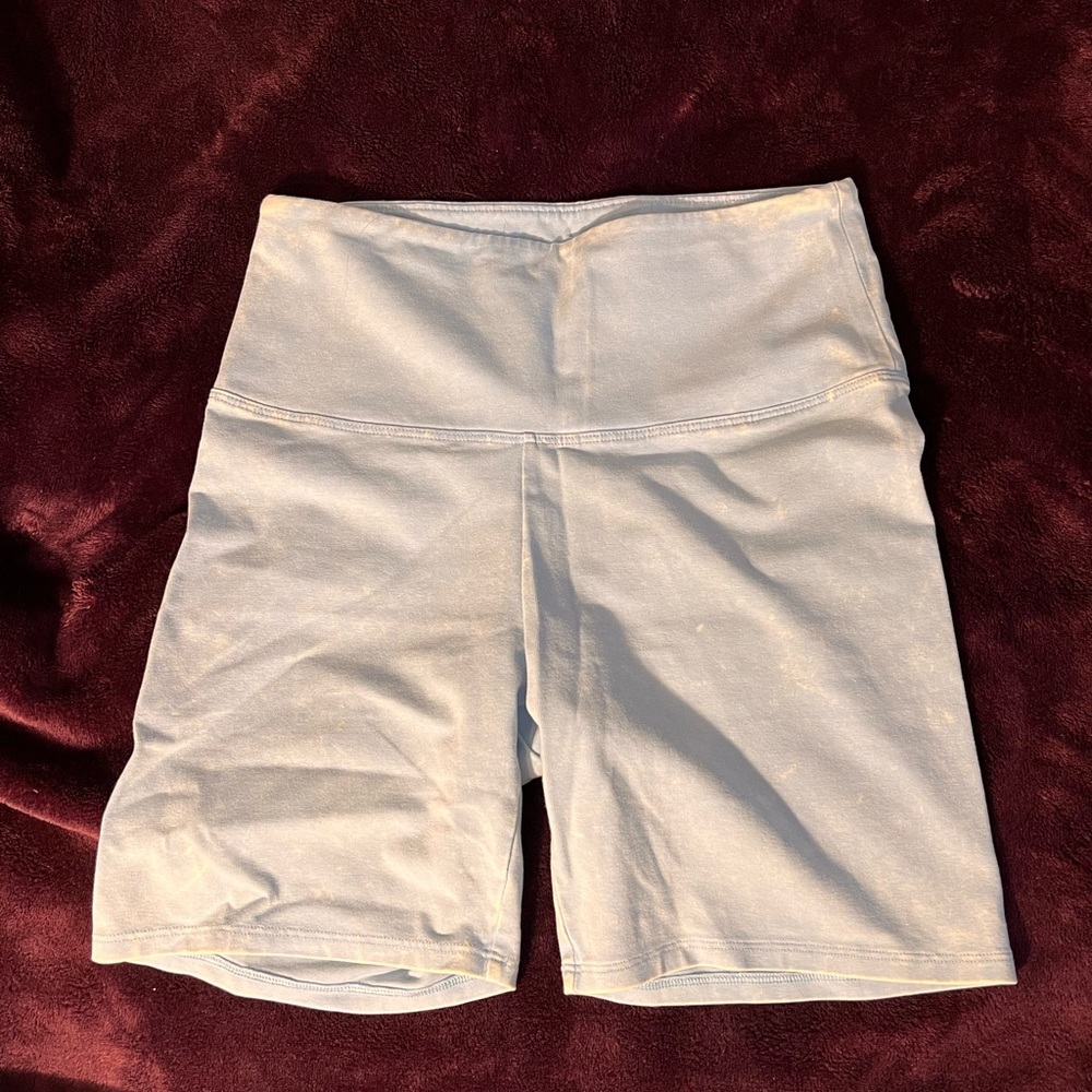 Pink biker shorts